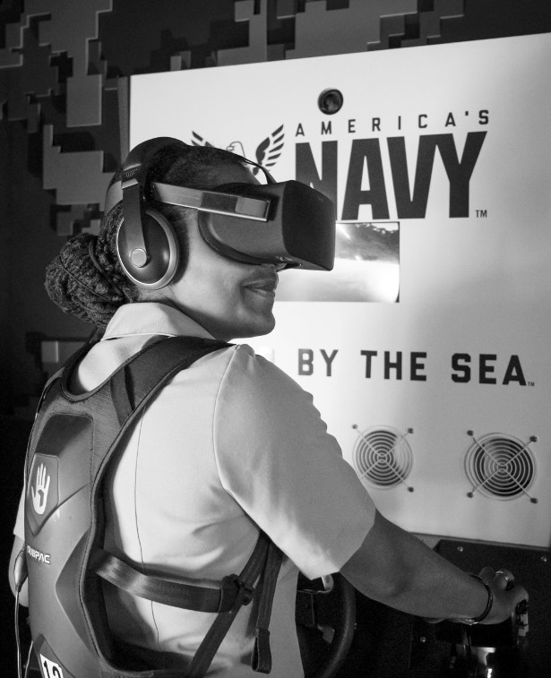 Mitchellville Native Experiences the Navy’s Virtual Reality Asset, the “Nimitz”